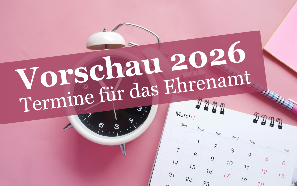 Ehrenamtstermine 2026 | Foto: unsplash Ehrenamtstermine 2026 | Foto: unsplash